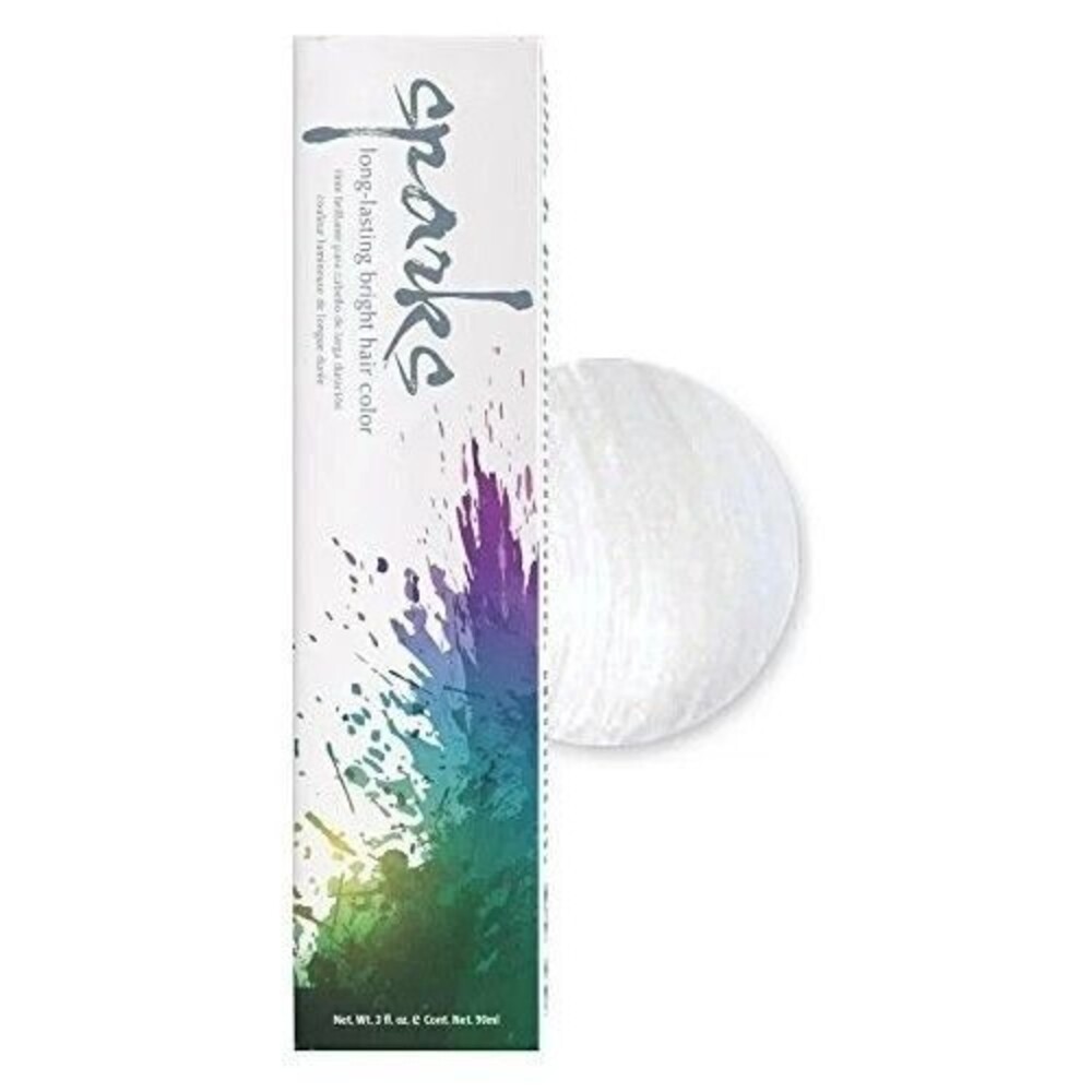 Sparks Long Lasting Bright Hair Color (Crystal Clear) 3 oz